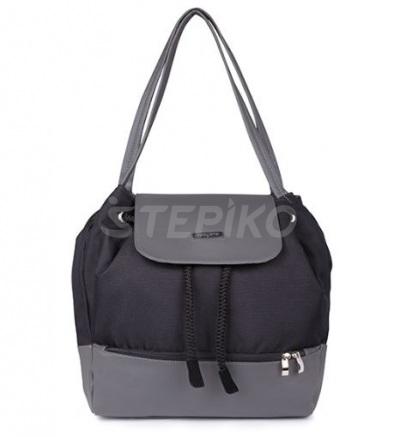 Рюкзак для мами з матрасиком для пелинання Babyono Uptown 1501/04 (чорний) фото