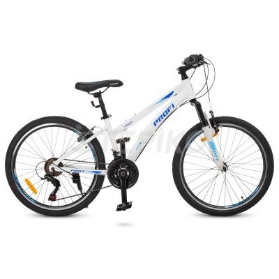 Детский спортивный велосипед 24 PROFI Vega G024A0241 Белый (23-SAN439)