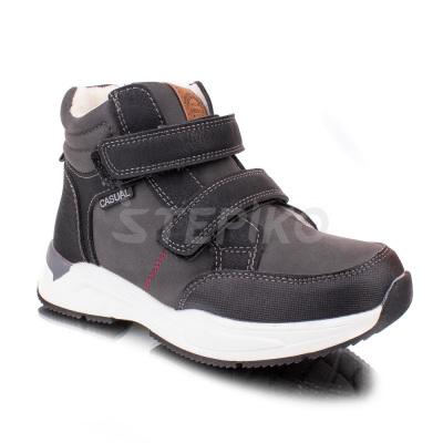 Детские демисезонные ботинки American club 809/22 (черный)