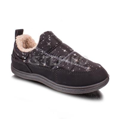 Дитяче утеплене взуття Dago Style T20-01 (чорний/зірки)