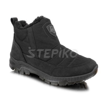 Чоловічі утеплені черевики Dago Style M10-07 (чорний)