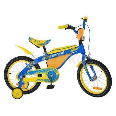 Велосипед детский 16" Profi 16BX405UK Желто-голубой (int16BX405UK)