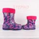 Гумові чоботи для дівчинки DEMAR Twister Lux Print V (Серце в горошок) фото 12