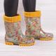 Гумові чоботи для дівчинки DEMAR Twister Lux Print HC (Кекси) фото 14