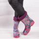 Резиновые сапоги для девочки DEMAR Twister Lux Print M (Перо) фото 16