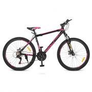 Детский спортивный велосипед 26" PROFI YOUNG G026A0264 Черный с розовым (23-SAN450) фото