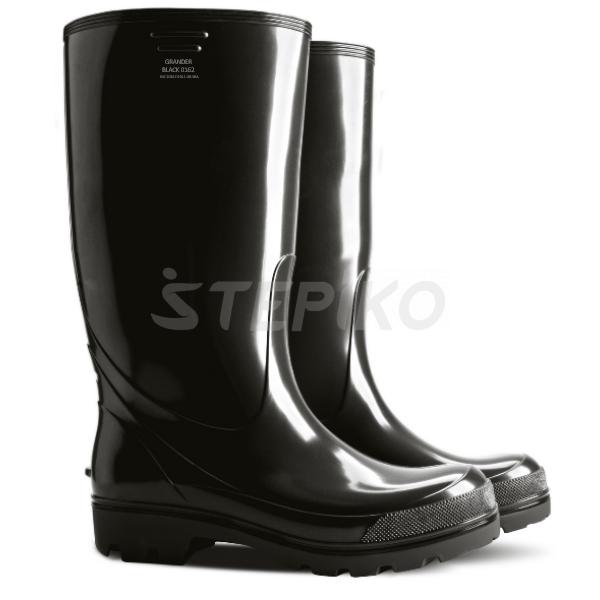 Чоловічі захисні гумові чоботи DEMAR Grander OB SRA BLACK (чорний) фото