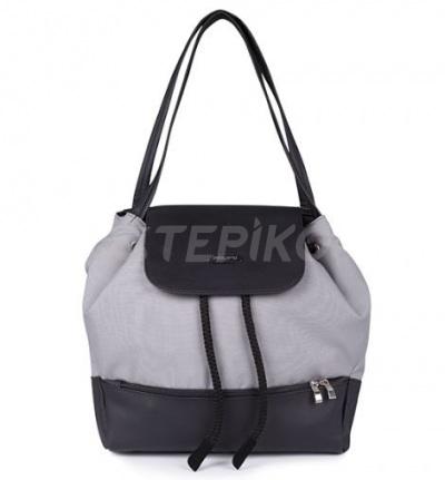 Рюкзак для мами з матрасиком для пелинання Babyono Uptown 1501/03 (сірий) фото