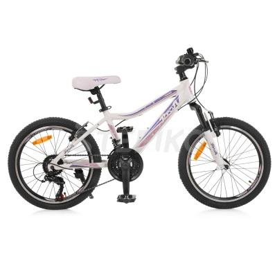 Детский спортивный велосипед 20 PROFI Care G020A0203 Белый (23-SAN418)