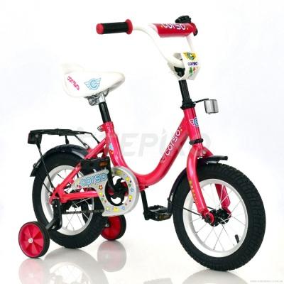 Детский велосипед 12 дюймов CORSO С12030 Розовый (012lm70lf1740)