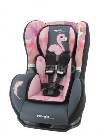 Автокресло 0-18 кг Nania Cosmo SP Animals Flamingo 2020 (фламинго)