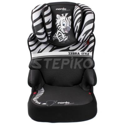 Автокрісло 15-36 кг Nania Befix SP Zebra 2020 (зебра)