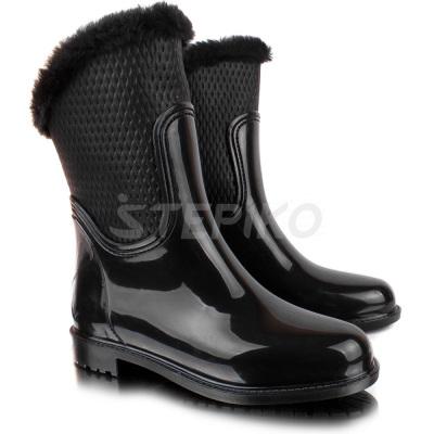 Жіночі гумові чоботи Chobotti Viva SG-06 (чорний)