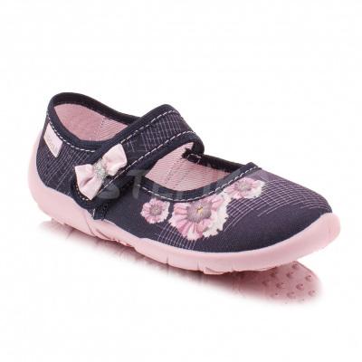 Детская текстильная обувь Viggami Kamila 22 (цветок)