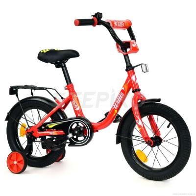 Детский велосипед 14 дюймов Willis R 1412 без ручного тормоза Красный (012c6zaiy1750)