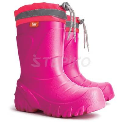 Дитячі гумові чобітки DEMAR Mammut-S F (рожевий)