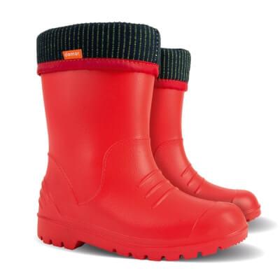 Дитячі EVA (пінка) чобітки DEMAR DINO B (червоні)