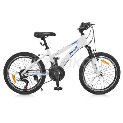 Детский спортивный велосипед 20 PROFI Vega G020A0201 Белый (23-SAN428)