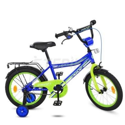 Велосипед детский Prof1 14 Y14103 Top Grade Синий (int_Y14103)