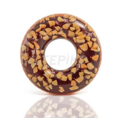 Надувной круг Intex 56262 Пончик в шоколаде 114 см (int56262)