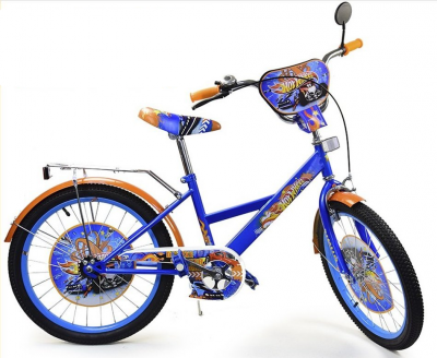 Велосипед двухколесный 7Toys 20 со звонком Синий (001екеаА036)