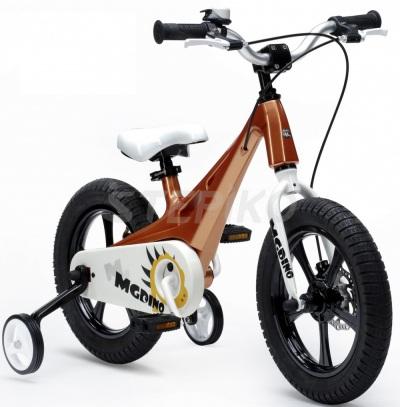 Детский велосипед 14 дюймов Royal Baby MGDINO Золотой (012snlc1745)