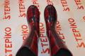 Жіночі гумові чоботи DEMAR HAWAI LADY AD (Червона клітинка) фото 7