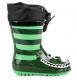 Дитячі резинові чобітки American club 336/335/18 (зелений) фото 2