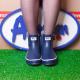 Жіночі гумові чобітки American club 325/18-1 (синій) фото 7