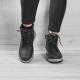 Детские зимние ботинки American club 743/19 (черный) фото 8