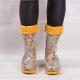 Гумові чоботи для дівчинки DEMAR Twister Lux Print HC (Кекси) фото 12