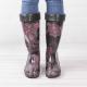 Жіночі гумові чоботи Chobotti Імідж SGP-4/02 Lux (бордо) фото 7