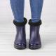 Жіночі гумові чоботи Chobotti Белла bg/6-02 Lux синій фото 7