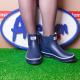 Жіночі гумові чобітки American club 325/18-1 (синій) фото 8