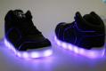 Детские высокие кроссовки с подсветкой Skechers Energy Lights 90622L-BLK фото 2