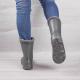 Жіночі пінкові чобітки Demar Lucy C (сірий) фото 11