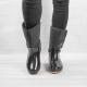 Жіночі гумові чобітки Dago Style G4 (чорний) фото 10