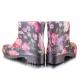 Жіночі короткі гумові чоботи Chobotti Белла bg/6-04 квіти фото 2