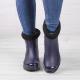 Жіночі гумові чоботи Chobotti Белла bg/6-02 Lux синій фото 8
