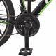 Детский спортивный велосипед 24 PROFI Fifa G024A0242 Черный с зеленым (23-SAN435) фото 5