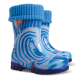 Дитячі гумові чобітки DEMAR Twister Lux Print HH (Зебра синя) фото 