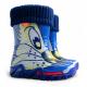 Дитячі гумові чобітки DEMAR Stormic Lux Print AB (Котик синій) фото 