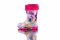 Гумові чобітки для дівчинки DEMAR Twister Lux Print HA (Поні) фото 4