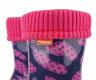 Гумові чоботи для дівчинки DEMAR Twister Lux Print V (Серце в горошок) фото 6