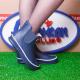 Жіночі гумові чобітки American club 325/18-1 (синій) фото 9
