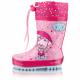 Дитячі резинові чобітки American club 459/19-1 (рожеві з котиком) фото 4