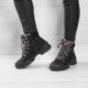 Женские зимние ботинки American club 775/19 (черный) фото 9