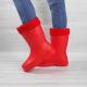 Жіночі пінкові чобітки Demar Luna С (червоні) фото 10