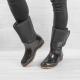 Жіночі гумові чобітки Dago Style G4 (чорний) фото 9