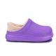 Детские утепленные кроксы Dago Style M6001-06 (фиолет) фото 3